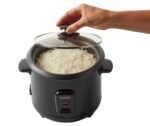 Tomado TRC1501B Reiskocher 1,5 L – Warmhaltefunktion & Dampfkorb in Schwarz – Bild 2
