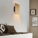 Ouglres Holz Wandlampe Vintage – Industrial Design Wandleuchte mit Schalter – Bild 6