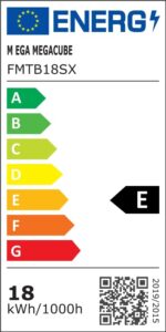 MEGACUBE 18W LED Wandleuchte 4000K IP65 – Ovale Außenleuchte für Innen & Außen – Bild 10