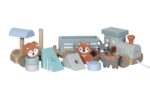 Kindsgut Nachziehzug aus Holz mit Zootieren – 12-teiliges Lernspielzeug für Kleinkinder – Bild 7