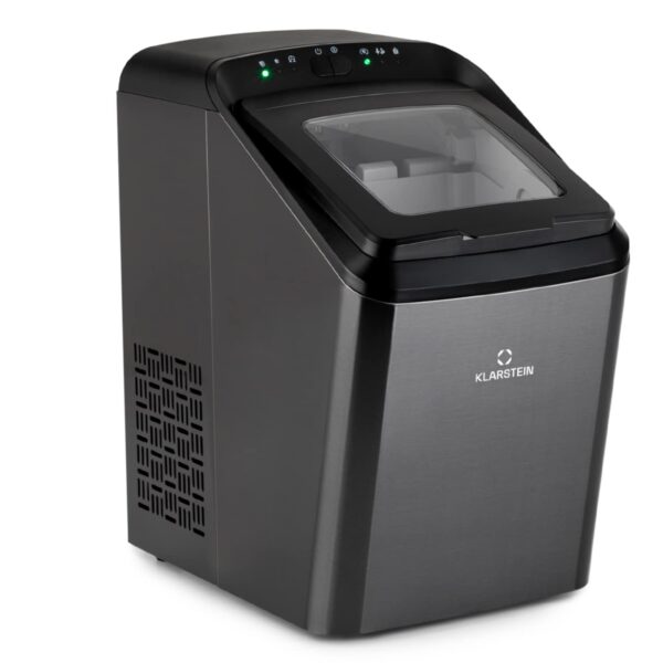 Klarstein Eiswürfelmaschine 2,9 L – 15 kg Eis täglich, kleine & grosse Würfel