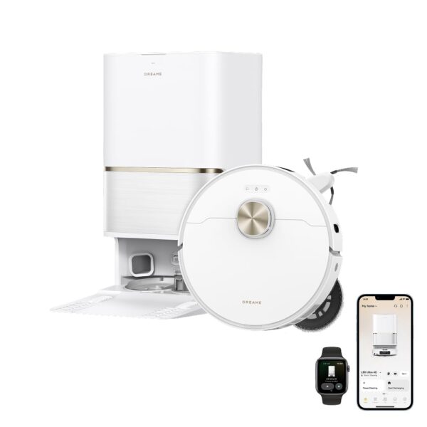 dreame L50 Ultra AE Saugroboter – 28.000 Pa Saugkraft mit 100°C Mopp-Selbstreinigung