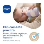 MAM Easy Start Babyflasche 260 ml 2er-Set – Anti-Kolik-System für gemischtes Stillen – Bild 5