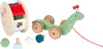 Small Foot Nachzieh-Stecktier Schnecke – Motorikspielzeug zum Laufenlernen ab 12 Monaten – Bild 5