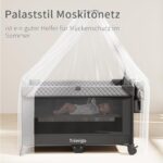 Trimigo 4-in-1 Reisebett & Beistellbett – Höhenverstellbar, faltbar & platzsparend für Babys 0–3 Jahre – Bild 6