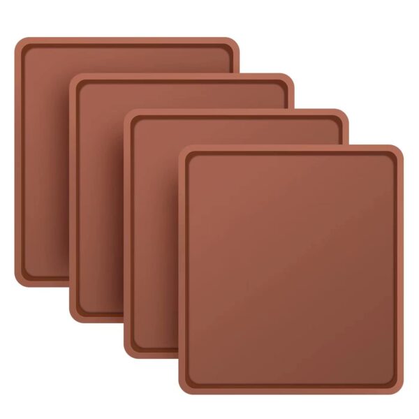 4er Set Silikon-Dörrmatten 30x26,9 cm – BPA-frei für Cosori & Magic Mill