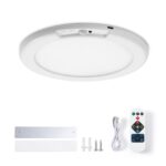 Leselux Akku Deckenlampe 19cm mit Bewegungsmelder – Kabellose LED-Deckenleuchte dimmbar