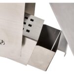 Metal Jack Feuerrohr Premium 129,5 cm – Pelletfackel aus Edelstahl & Borsilikatglas – Bild 3