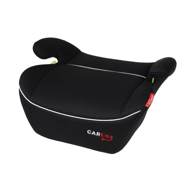 Carkids Alex I-Size Sitzerhöhung schwarz – Kindersitzerhöhung für 125–150 cm