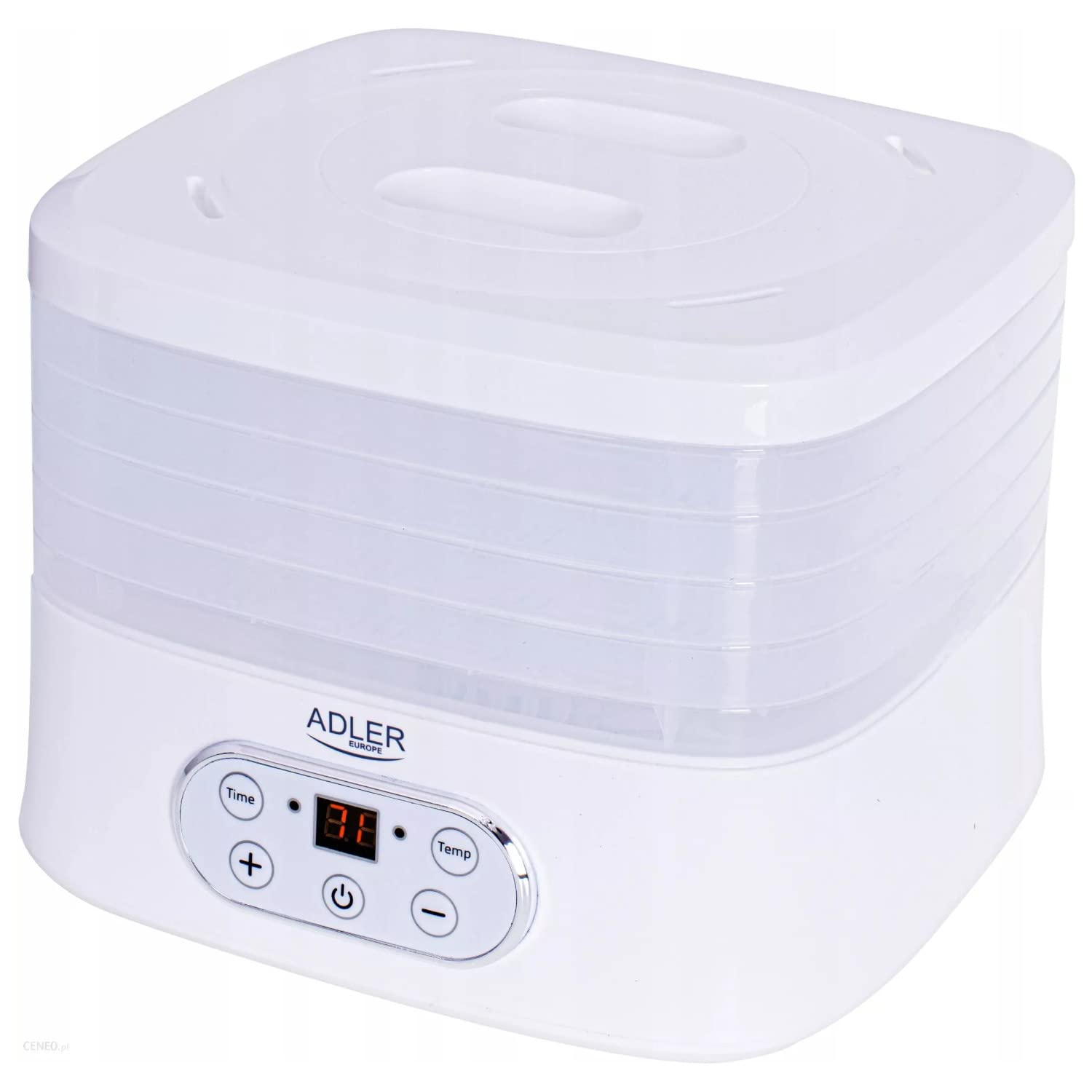 Adler AD 6658 Lebensmittel-Dehydrator mit LCD-Display – 5 Etagen für optimale Trocknung