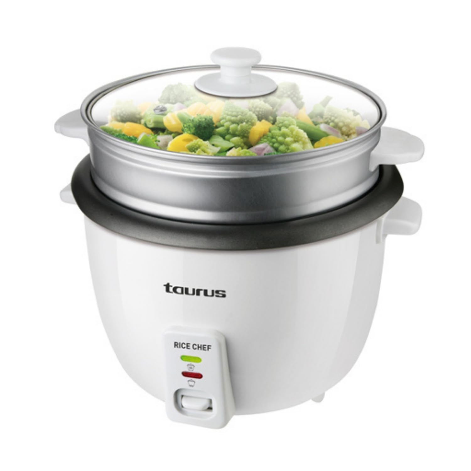 51T6jrP2-EL._SY1500_.jpg Taurus Rice Chef Reiskocher 1.8L – 700W Reiskocher mit Warmhaltefunktion – Bild 1
