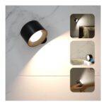 Coollamp LED-Wandleuchte mit USB-Ladung – 3 Farbmodi, 360° drehbar, Touch Control