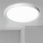 XMTECH LED-Deckenleuchte 36W Ø28,5cm – IP44 Badezimmerlampe für Küche & Bad