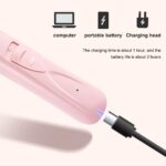 DONGKER Kabellose Hundeschermaschine mit LED-Licht – Superleise Pfotentrimmer für Hunde & Katzen – Bild 7