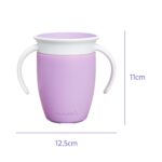 Munchkin Miracle 360° Trinkbecher 2er-Set – Auslaufsicher & spülmaschinenfest ab 6 Monaten – Bild 3