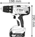 Bosch Professional GSR 18V-21 Akku Bohrschrauber – 55 Nm Drehmoment mit 2 Akkus & Ladegerät – Bild 3