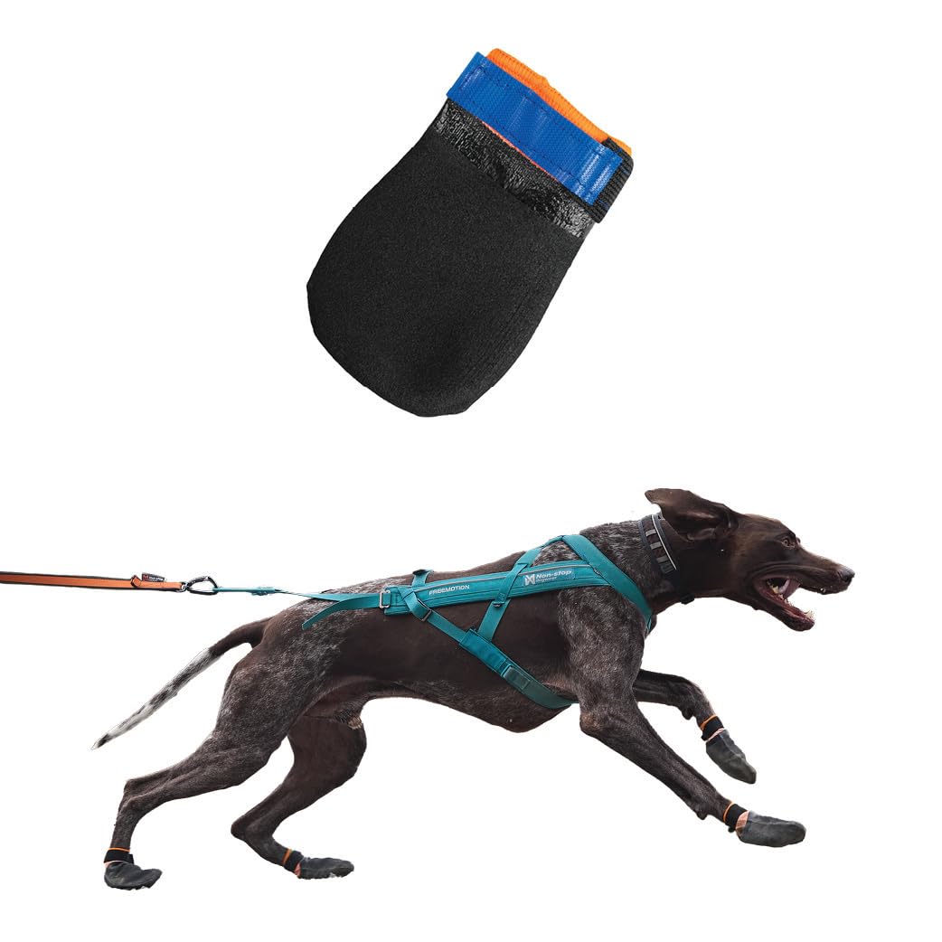 Non-stop dogwear Protector Bootie M – Wasserdichte Hundeschuhe mit Antirutsch für aktive Hunde