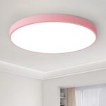 BTLINK LED Deckenleuchte Ø40cm Rosa – 36W Warmweiss 3000K für Schlafzimmer & Wohnzimmer – Bild 3