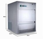 ZORRO ZEB 25 ECO Eiswürfelbereiter – 25 kg/24h Hohleiswürfel für Gastronomie – Bild 3