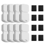 ATMZIQXR Katzenbrunnen Filter 16er Set – Kohle- & Schaumfilter für 4 Monate