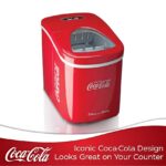 Salco Coca-Cola Eiswürfelmaschine – 12 kg/Tag Ice Maker mit 2 Grössen & LED-Display – Bild 7