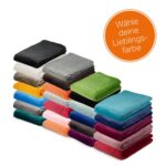 Deitert Kuscheldecke 150x200cm mit Personalisierung – Weiches Fleece Wohndecke Karamell – Bild 6