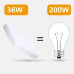 SUNZOS LED Deckenleuchte 36W – 4250 Lumen Neutralweiss für Wohnzimmer & Schlafzimmer – Bild 2