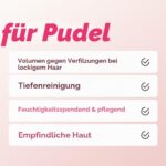 HYPONIC Pudel-Shampoo – Hypoallergen mit Pflanzenstoffen für weiches Volumen – Bild 3