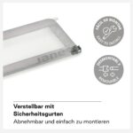 Jané Klappbares Kinderbettgitter 110 cm – Sicherheit & Atmungsaktivität mit Transporttasche – Bild 7