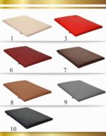 FORTISLINE Hundematte 100x65 cm – Kunstleder Hundebett mit Reissverschluss für mittelgrosse Hunde – Bild 3