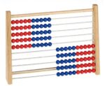 Betzold Holz-Rechenschieber 100 – Abakus für Grundschule Rechnen lernen