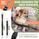 LOVPET® Hundetrenngitter Auto 92–152 cm – Universales Kofferraumgitter mit Sicherheitsgurten – Bild 4