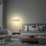 KICAAO LED Wandleuchte 12W Warmweiss – 960 Lumen Aluminium Up-Down Wandlampe – Bild 3