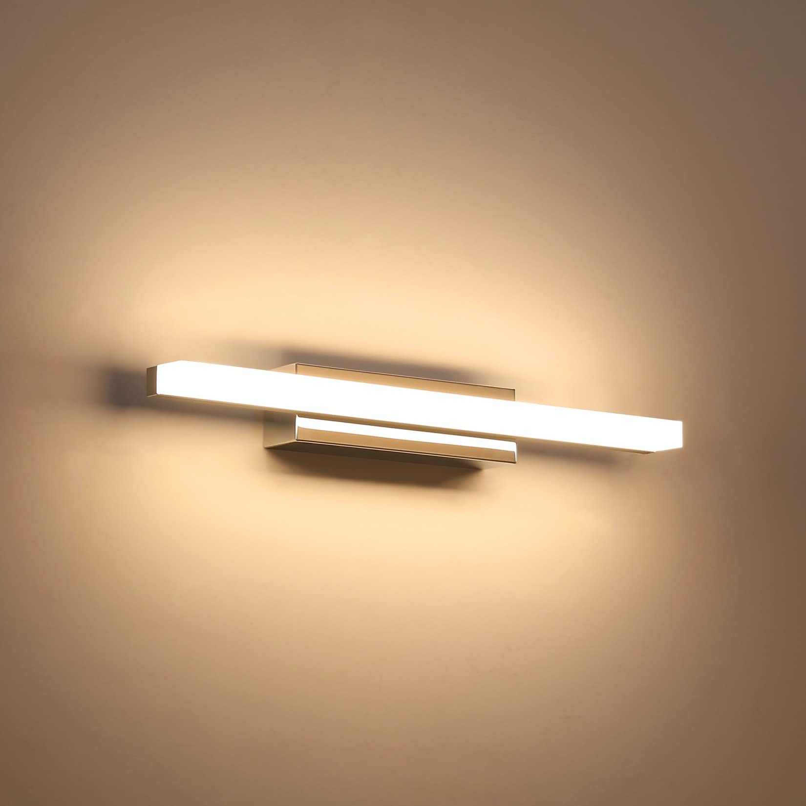 Klighten LED-Spiegelleuchte 40cm 9W IP44 – Badezimmerlampe Warmweiss 3000K