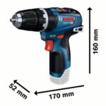 Bosch Professional GSB 12V-35 Akku-Schlagbohrschrauber – 26.250 bpm für Mauerwerk – Bild 3
