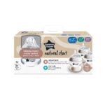 Tommee Tippee Natural Start Anti-Kolik-Babyflasche 150ml, 3er-Pack – Brustähnlicher Sauger – Bild 2