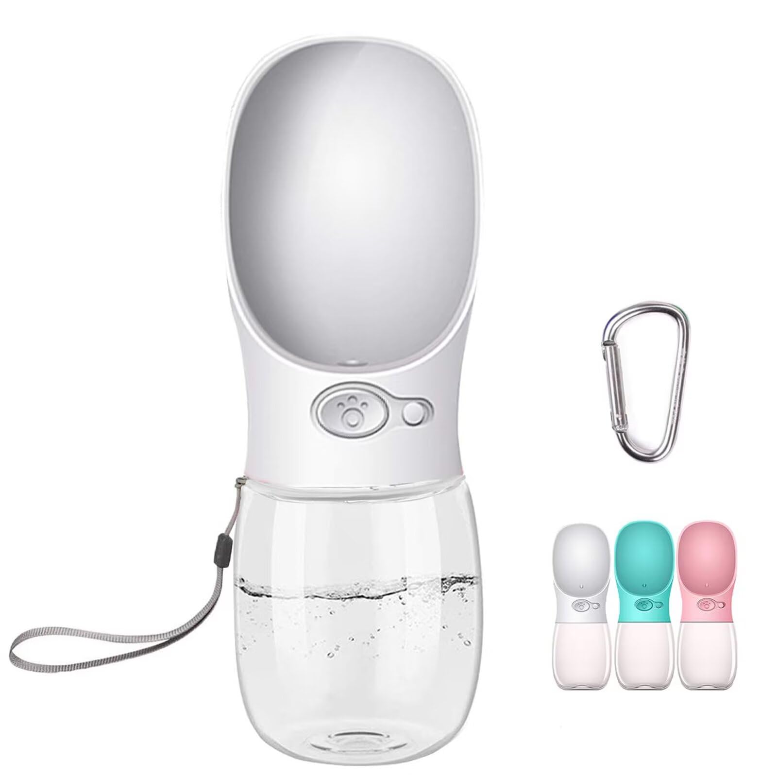 COTOP Hundetrinkflasche 350ml – Tragbar, auslaufsicher & BPA-frei für unterwegs