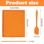 Keyohome 6er Set Silikon-Dörrblätter 30,5 cm – Antihaft-Backmatten mit Spatel – Bild 3