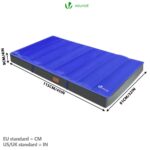 VOUNOT Orthopädisches Hundebett 115x81 cm mit abnehmbarer Kühlmatte – 2in1 Komfortsystem für grosse Hunde – Bild 5