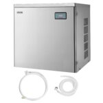 VEVOR Kommerzielle Eismaschine 204 kg/Tag – Edelstahl Eisbereiter mit Selbstreinigung für Gastronomie
