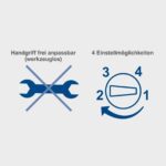 Scheppach DH1500 Plus Bohrhammer 1500W – 4in1 Abbruchhammer mit SDS-Plus für Beton & Stein – Bild 6