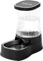 Gardner Pet 3.85L Gravitations-Wasserspender mit Edelstahlnapf – Stromloses Trinksystem für Katzen & Hunde