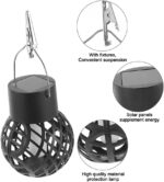 8er Set Solar-Hängeleuchten mit Clip – Automatische LED-Gartenlampen für Aussen – Bild 4