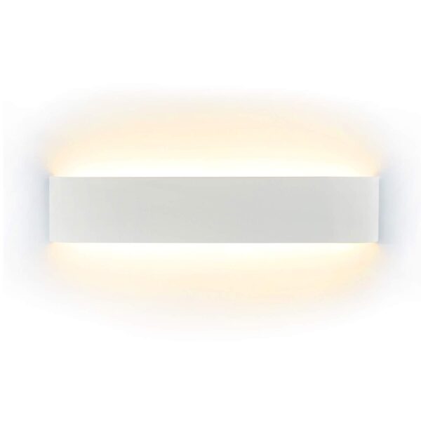 ChangM LED-Wandleuchte 16W, 40cm – Warmweiss 3000K Wandlampe für Bad & Wohnzimmer