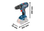 Bosch Professional GSB 18V-28 Akku-Schlagbohrschrauber – 18V System mit 2 Akkus & Ladegerät – Bild 3