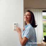 Homematic IP Wandthermostat mit Luftfeuchtigkeitssensor – intelligente Raumklimaregelung für Smart Home – Bild 2