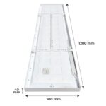 LED ATOMANT Deckenpanel 120x30 cm – 48W mit CCT-Farbwähler & 5000 Lumen – Bild 3