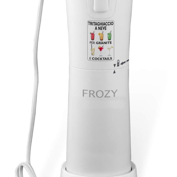 MACOM 861 Frozy Elektrischer Eiscrusher – Profi-Eiszerkleinerung für Cocktails & Slush
