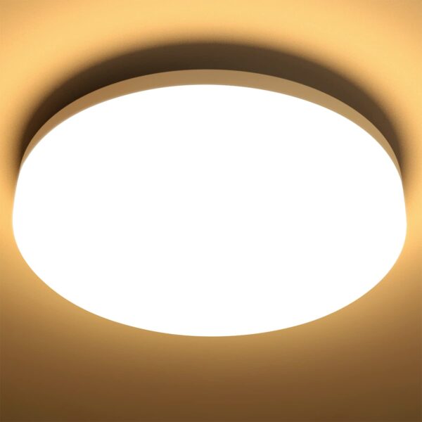 Lepro LED Deckenlampe 15W – 1500lm Warmweiss IP54 für Badezimmer & Feuchträume