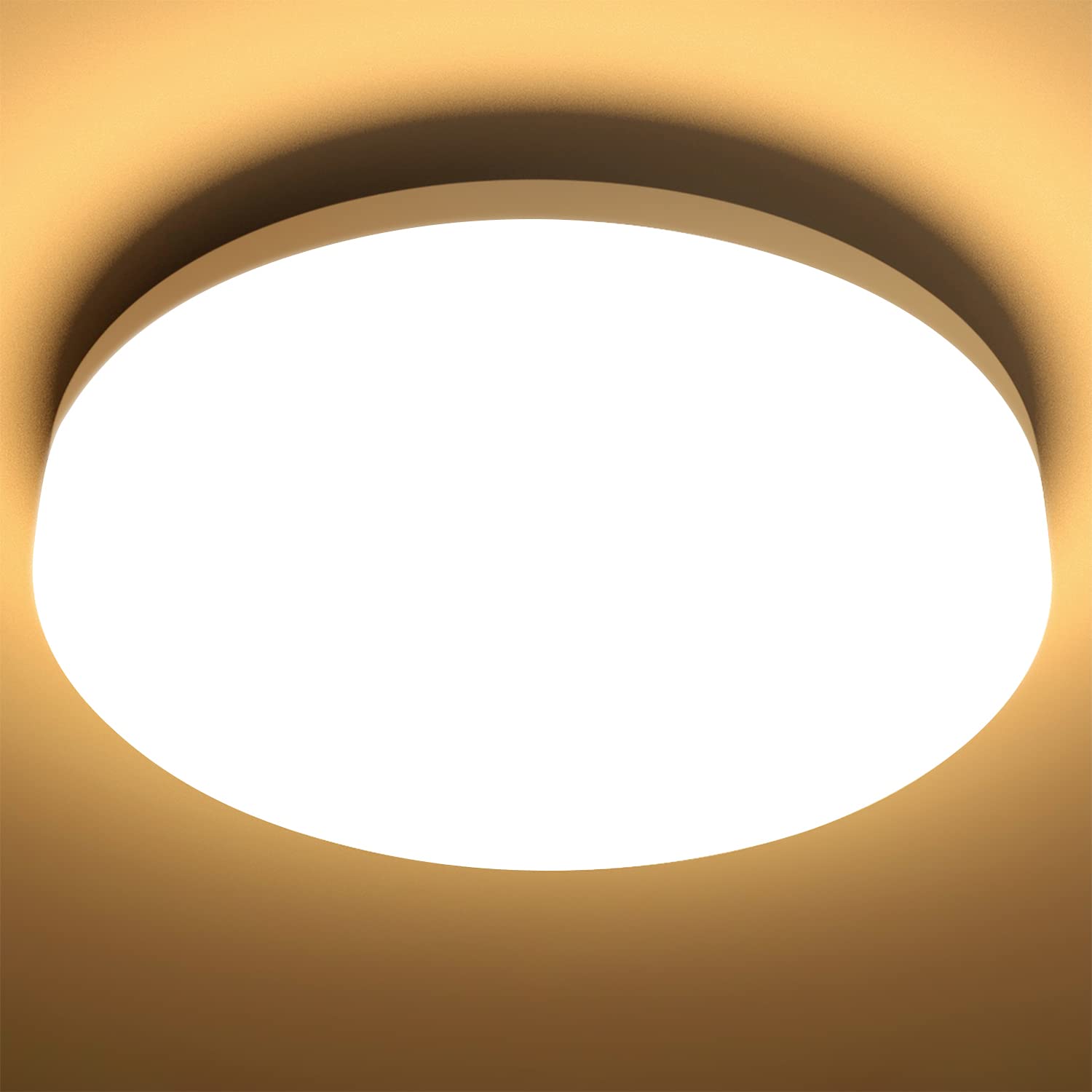 Lepro LED Deckenlampe 15W – 1500lm Warmweiss IP54 für Badezimmer & Feuchträume